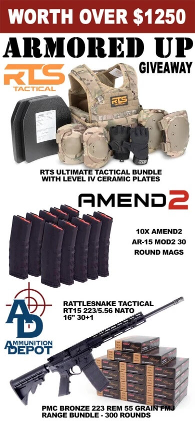 Armored Up Gun Giveaway Contest