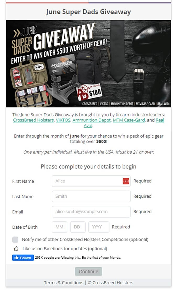 June Super Dads Gun Giveaway