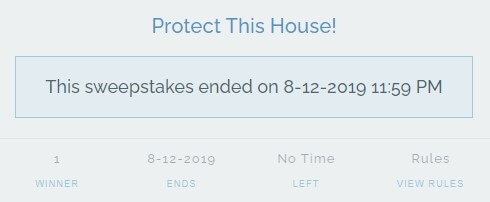 Protect this House Gun Giveaway