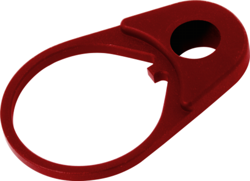 Timber Creek TIMBER CREEK OUTDOOR INC QDEPR QD End Plate Quick Detach AR Platform Red Anodized Aluminum Ambidextrous