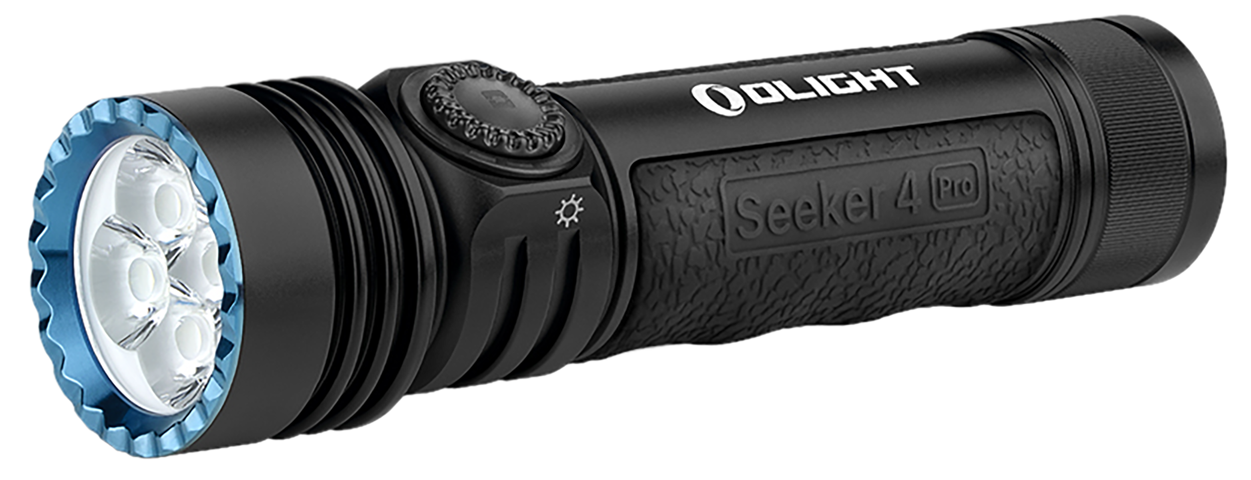 Olight Olight Seeker 4 Pro Rechargable LED Flashlight, 4600 Lumens (Black)