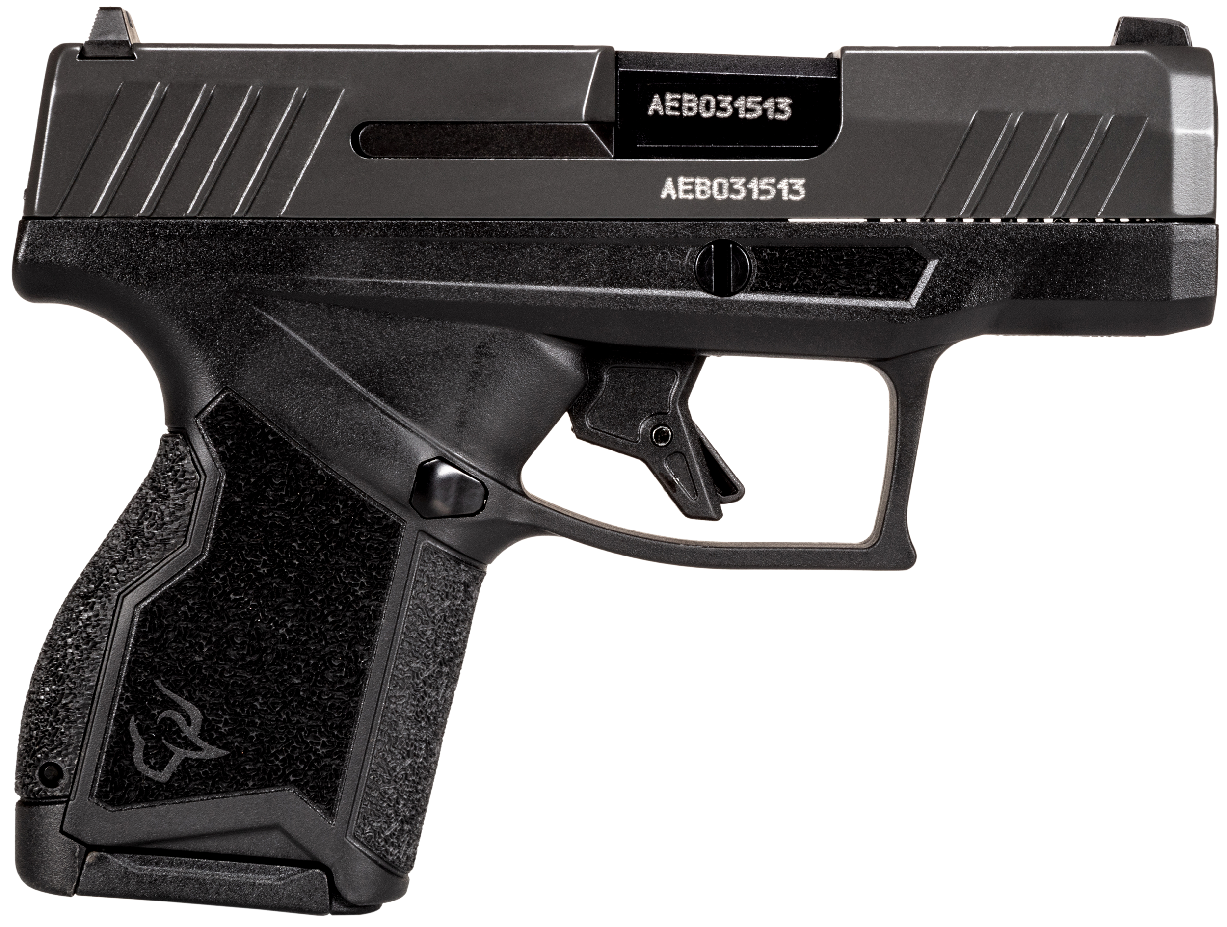 Taurus GX4 9mm 3.06 13+1 Gray Slide Black Polymer Grips