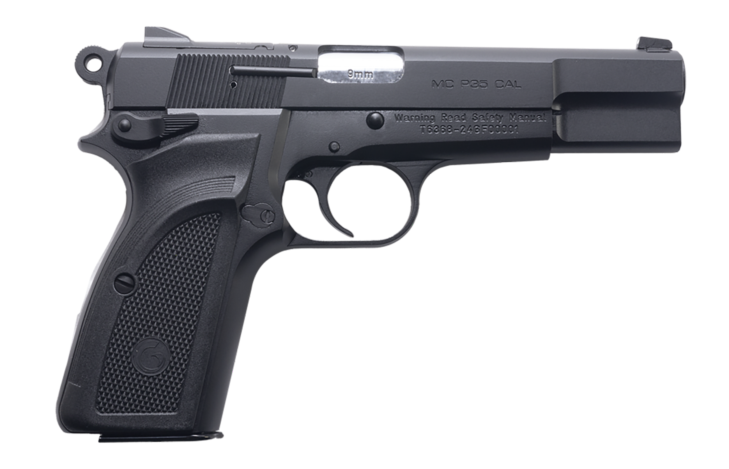 Girsan MCP 35 9mm 4.87" 10+1 Black Steel Textured Grip