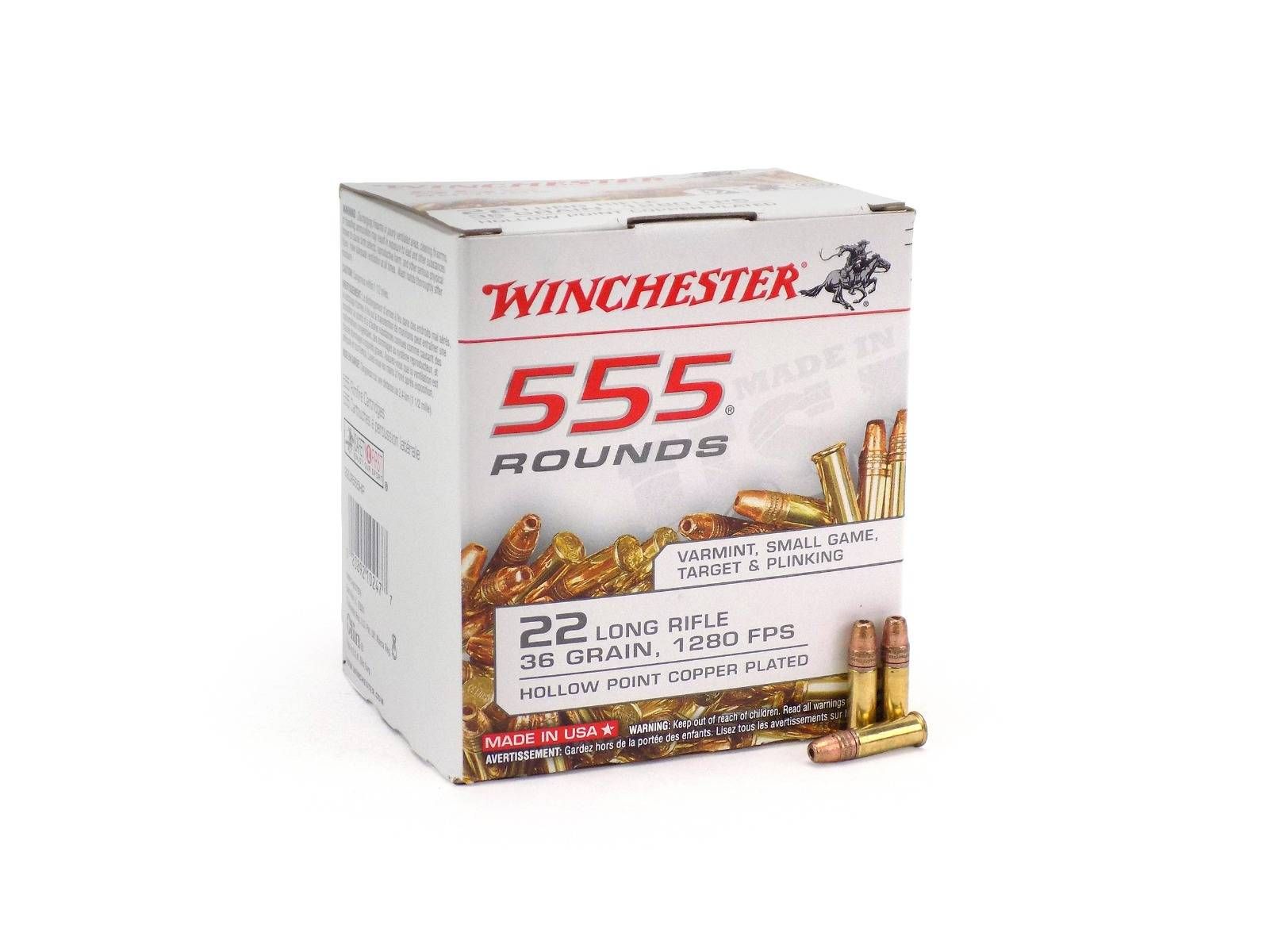 Winchester Winchester .22 LR 36 Grain HP (Box)