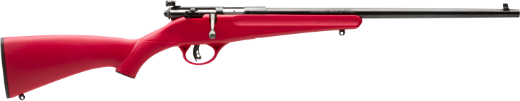 Savage Rascal Youth Bolt 22 LR 16.1" Red/Blued