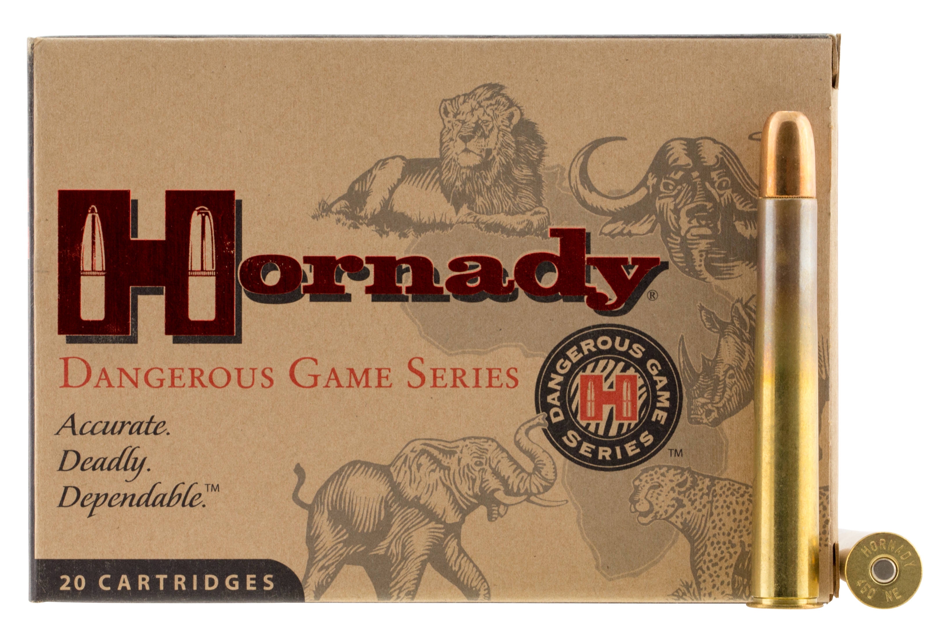 Hornady Hornady Dangerous Game 470 Nitro Express 500 Gr Dangerous Game Solid (Box)