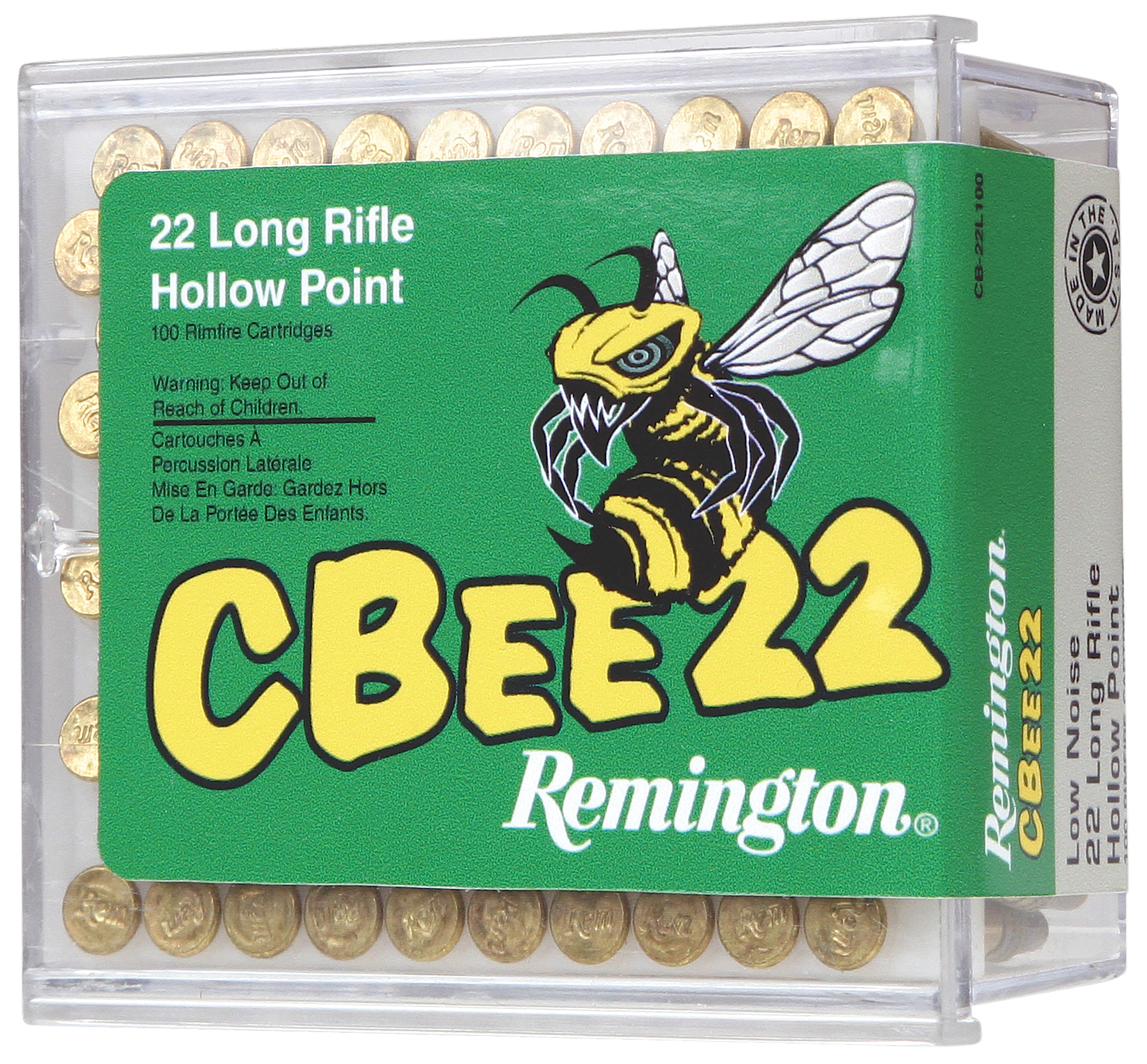 Remington Remington Cbee 22 LR 33 Gr Hollow Point (Box)