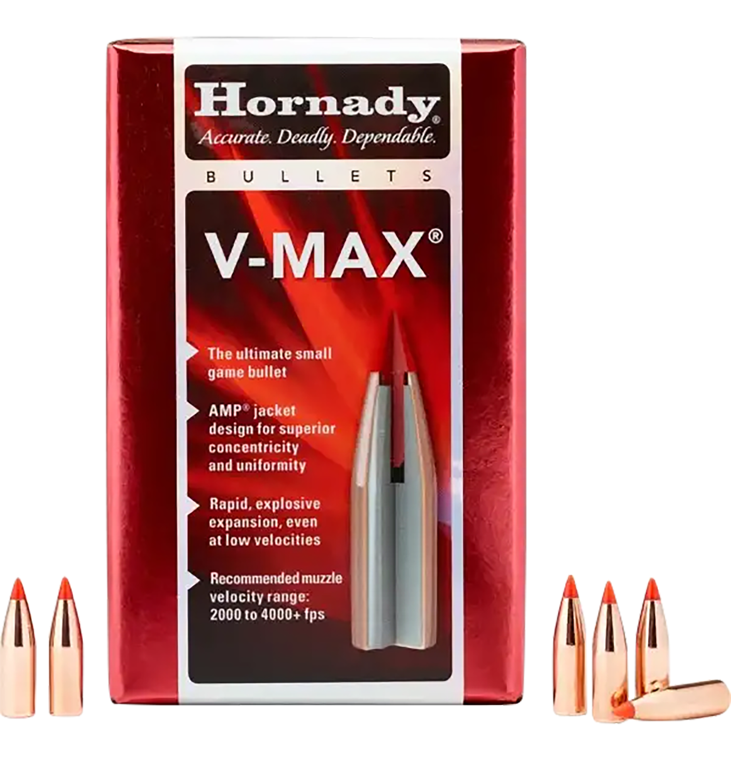 Hornady Hornady V-Max Varmint 22 Caliber 55 Gr V-Max