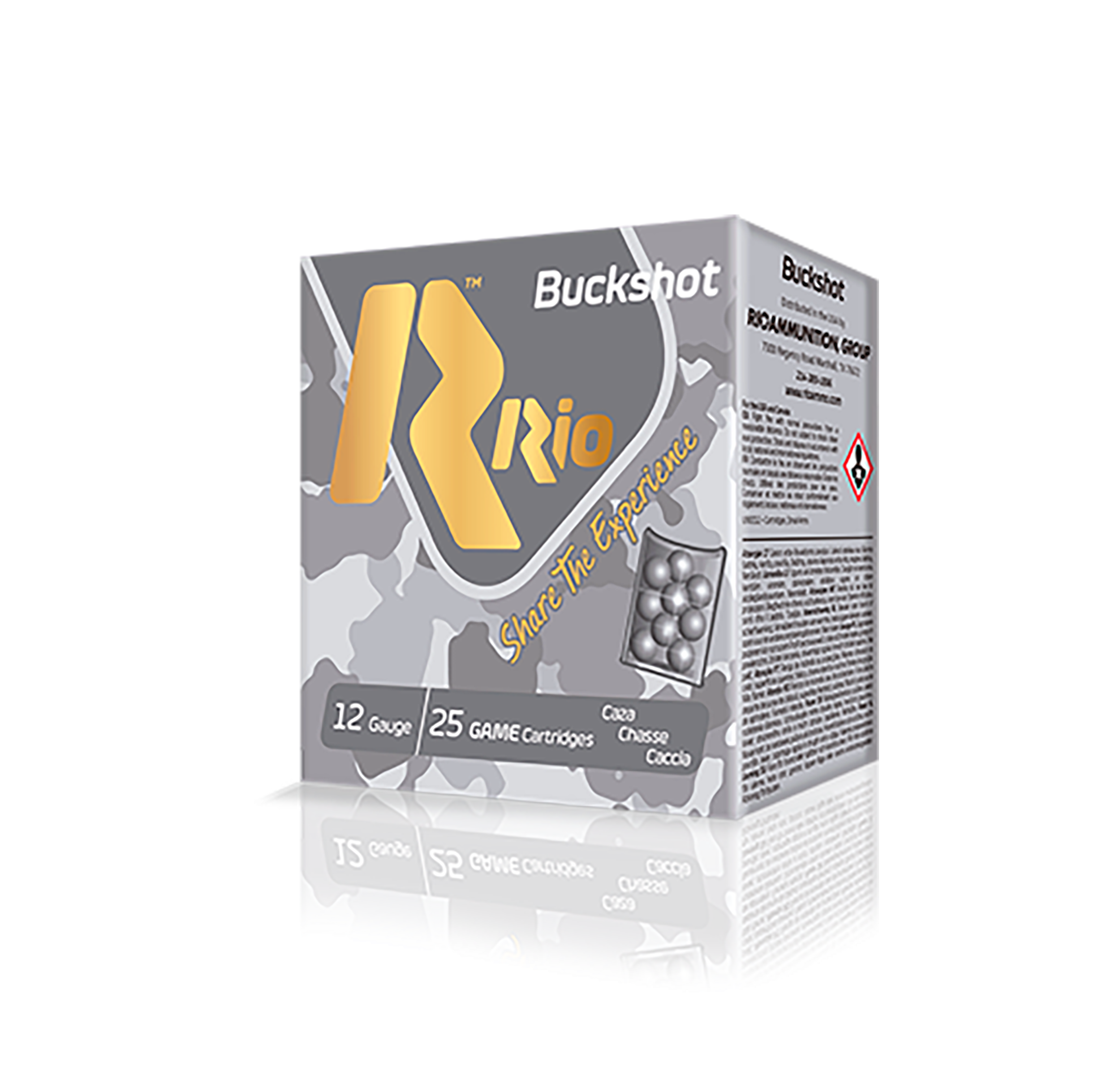 Rio Royal Buck 12 Gauge 9 Pellets 2.75" 1 Buck Shot Ammunition
