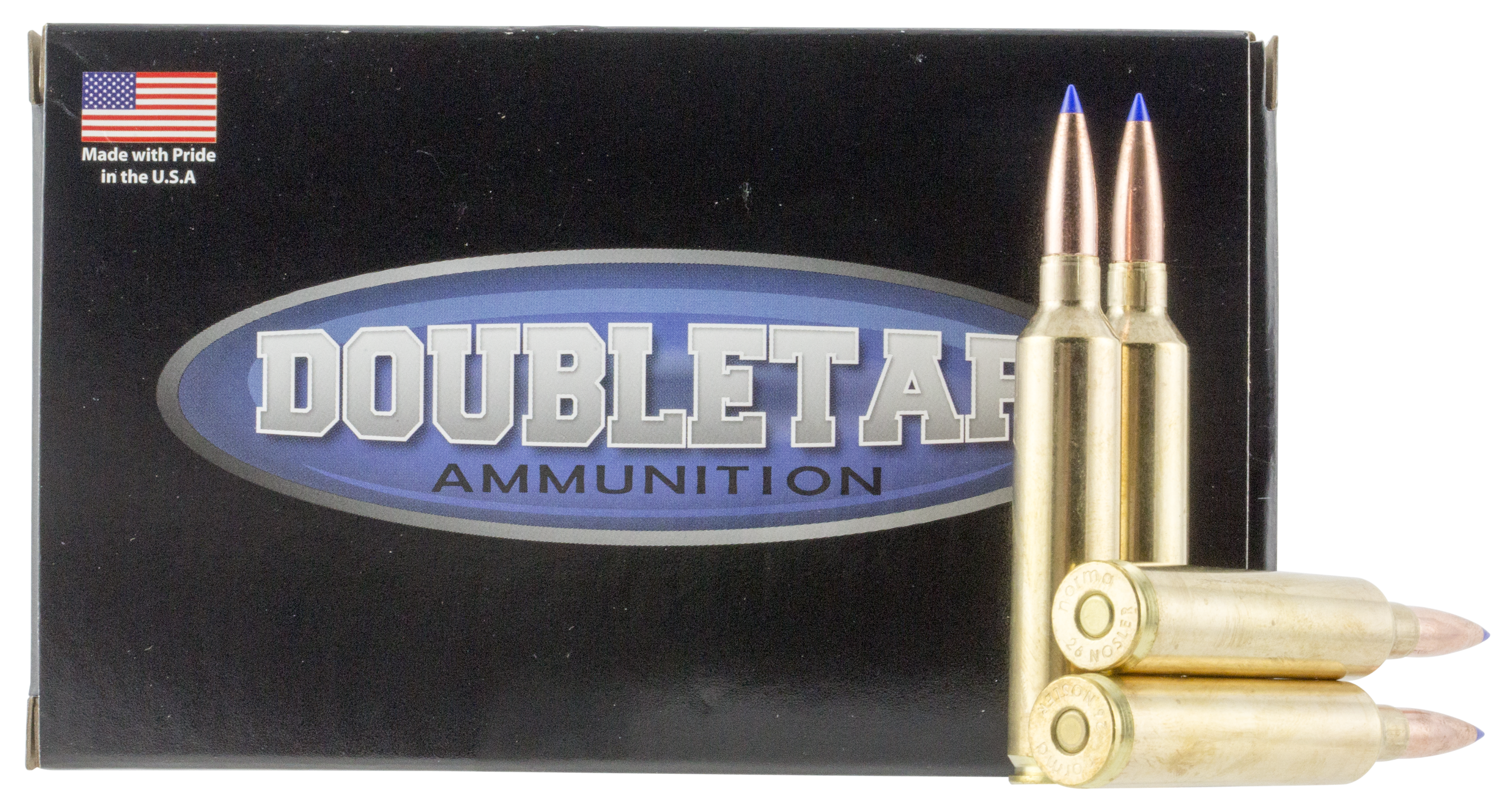 Doubletap Ammunition Doubletap Ammo Longrange 26 Nosler 127 Gr Barnes LRX Lead Free Ammo