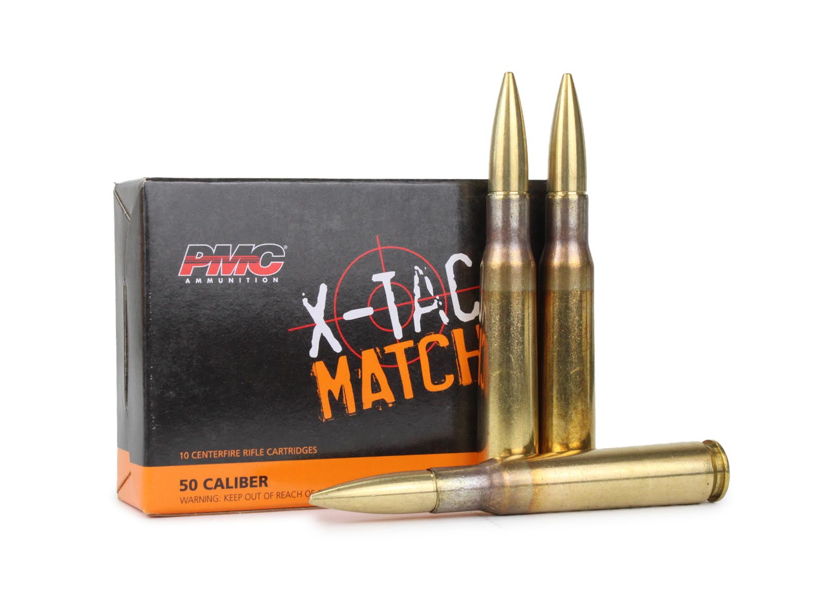 Pmc X-tac Match 50 BMG 740 Grain Solid Brass | Ammunition Depot