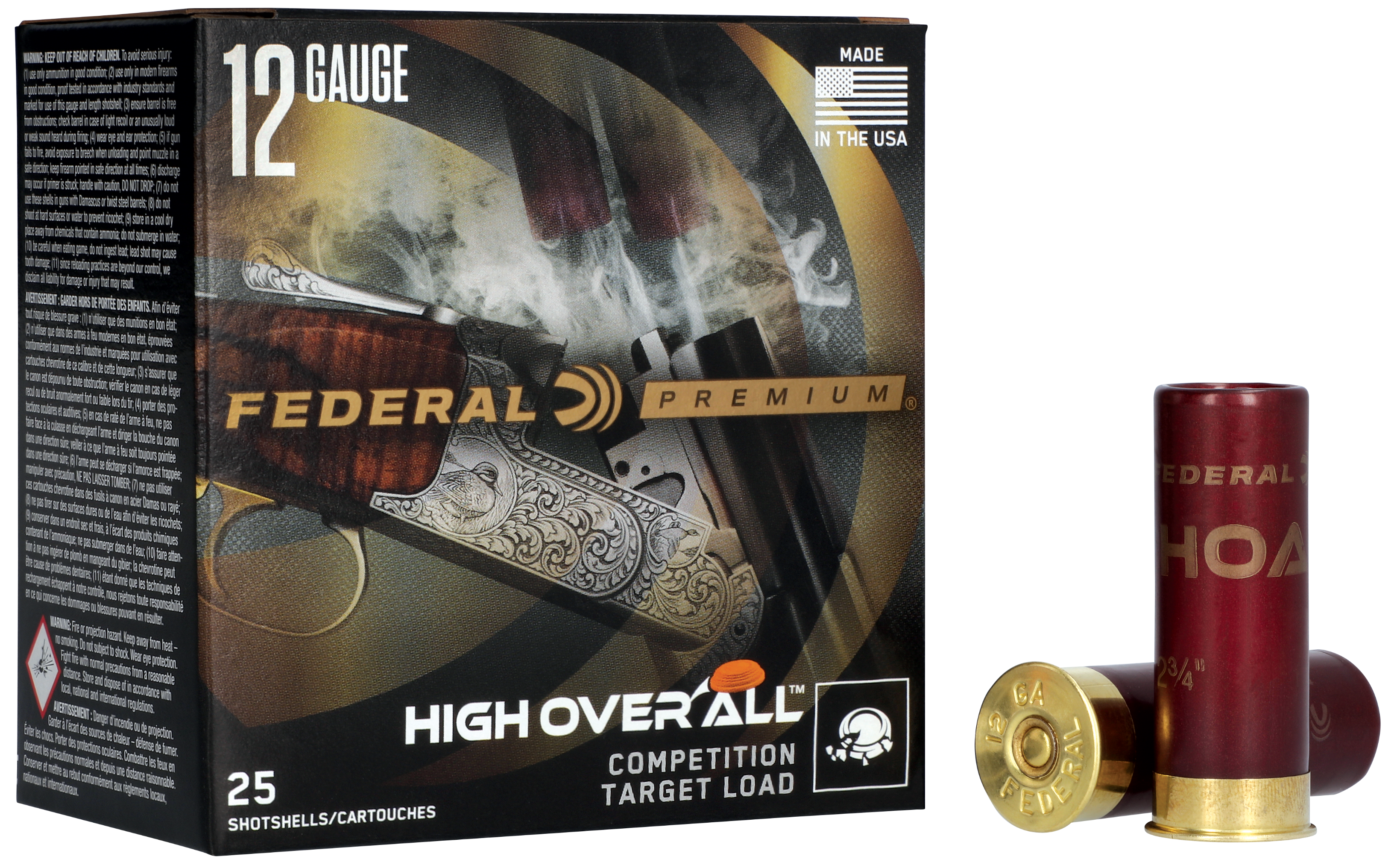 Federal 12 Gauge 2.75 1-1/8 oz 8 Shot 1145 fps Ammo