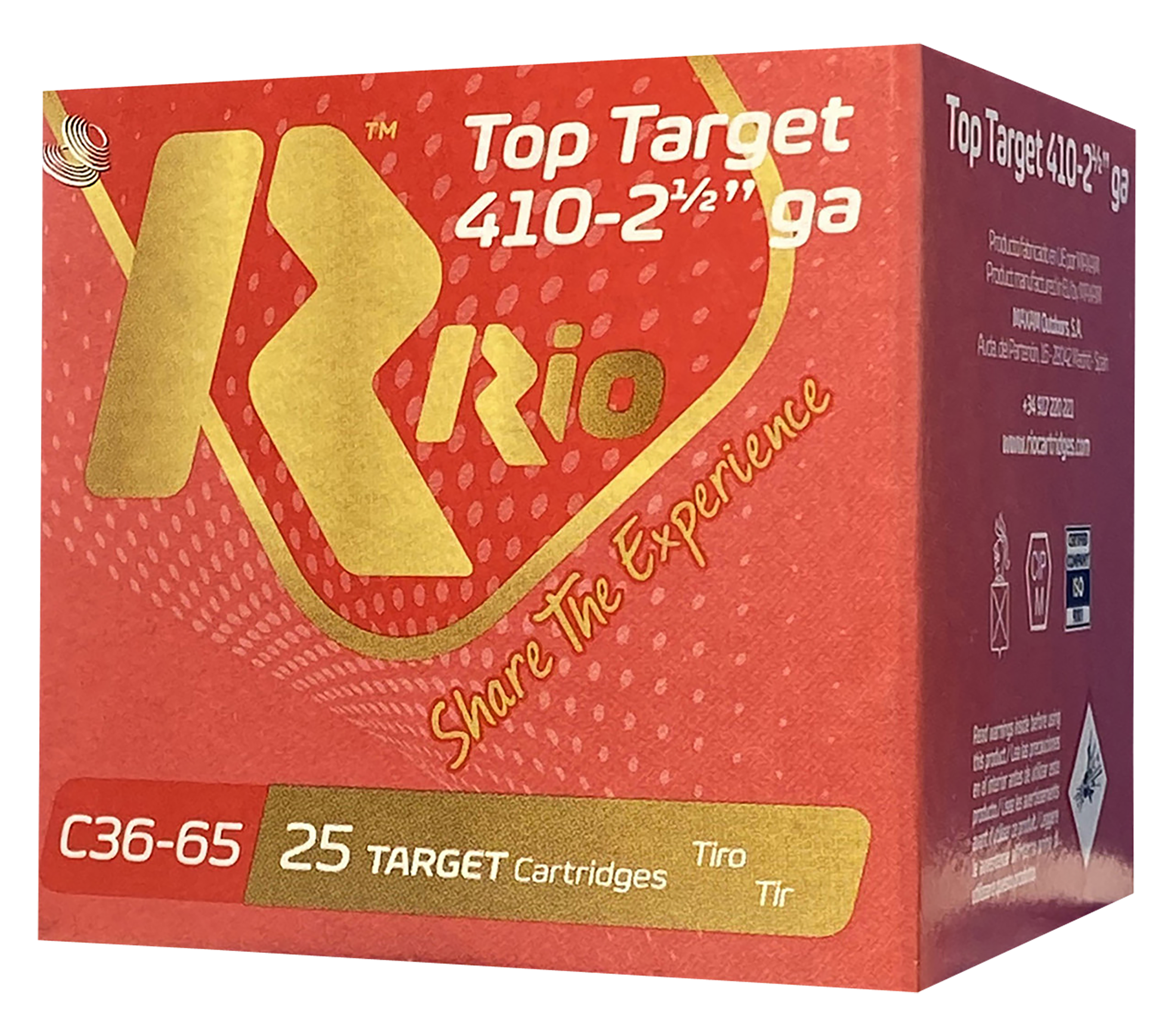 Rio 410 Gauge 2.50 9 Shot Ammo