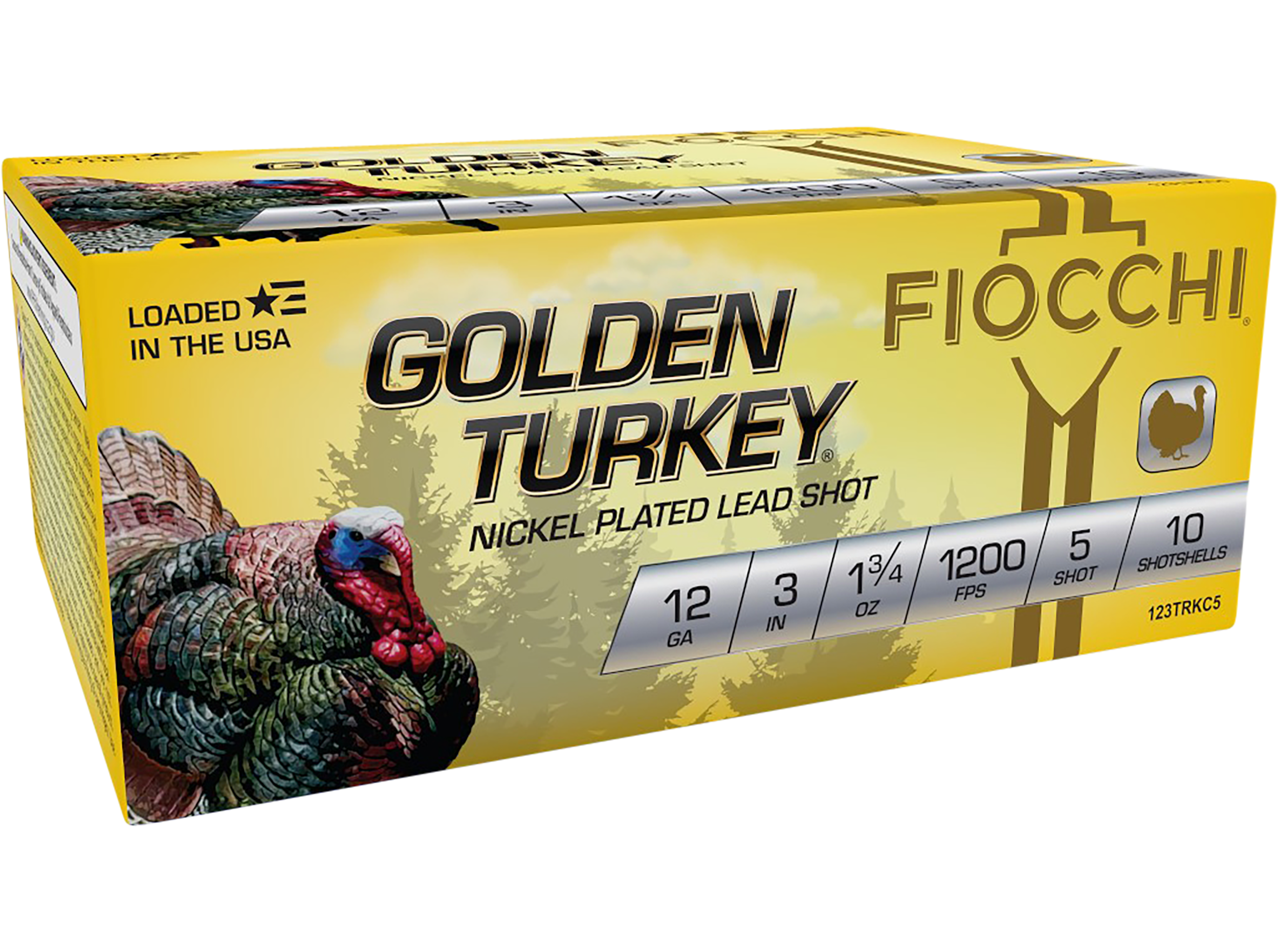 Fiocchi 12 Gauge 3 1-3/4 oz 5 Shot 1200 fps Ammo