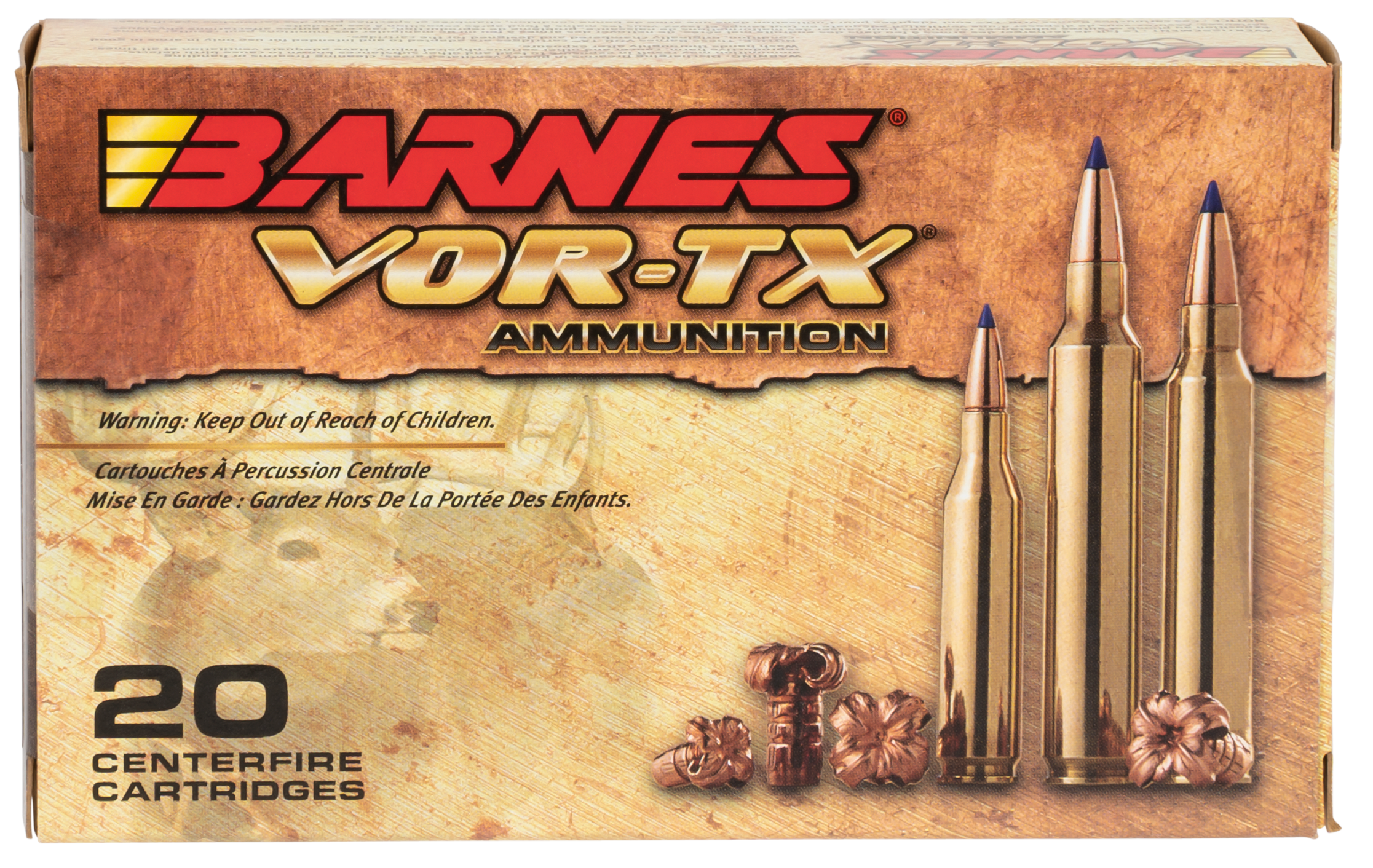 Barnes Bullets Vor-tx 30-06 Springfield 150 Grain TTSX