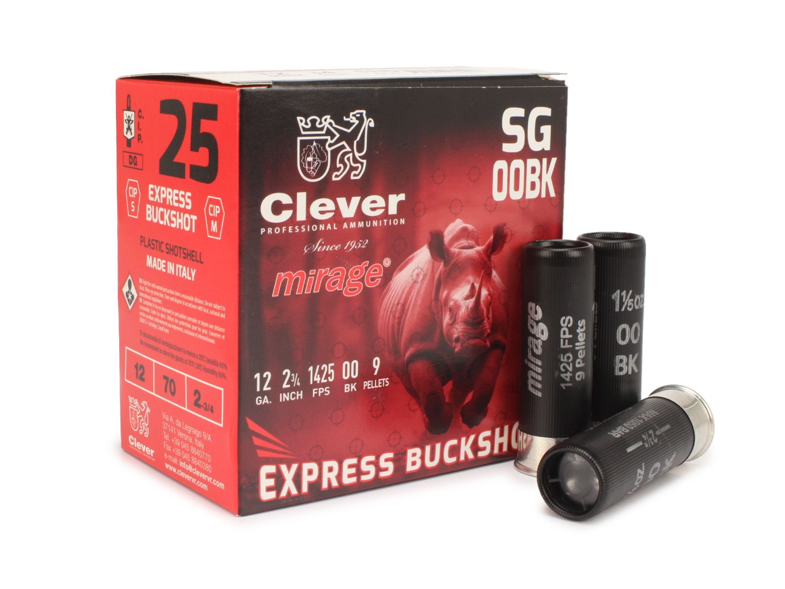 Clever Express Buckshot 12 Gauge 2.75