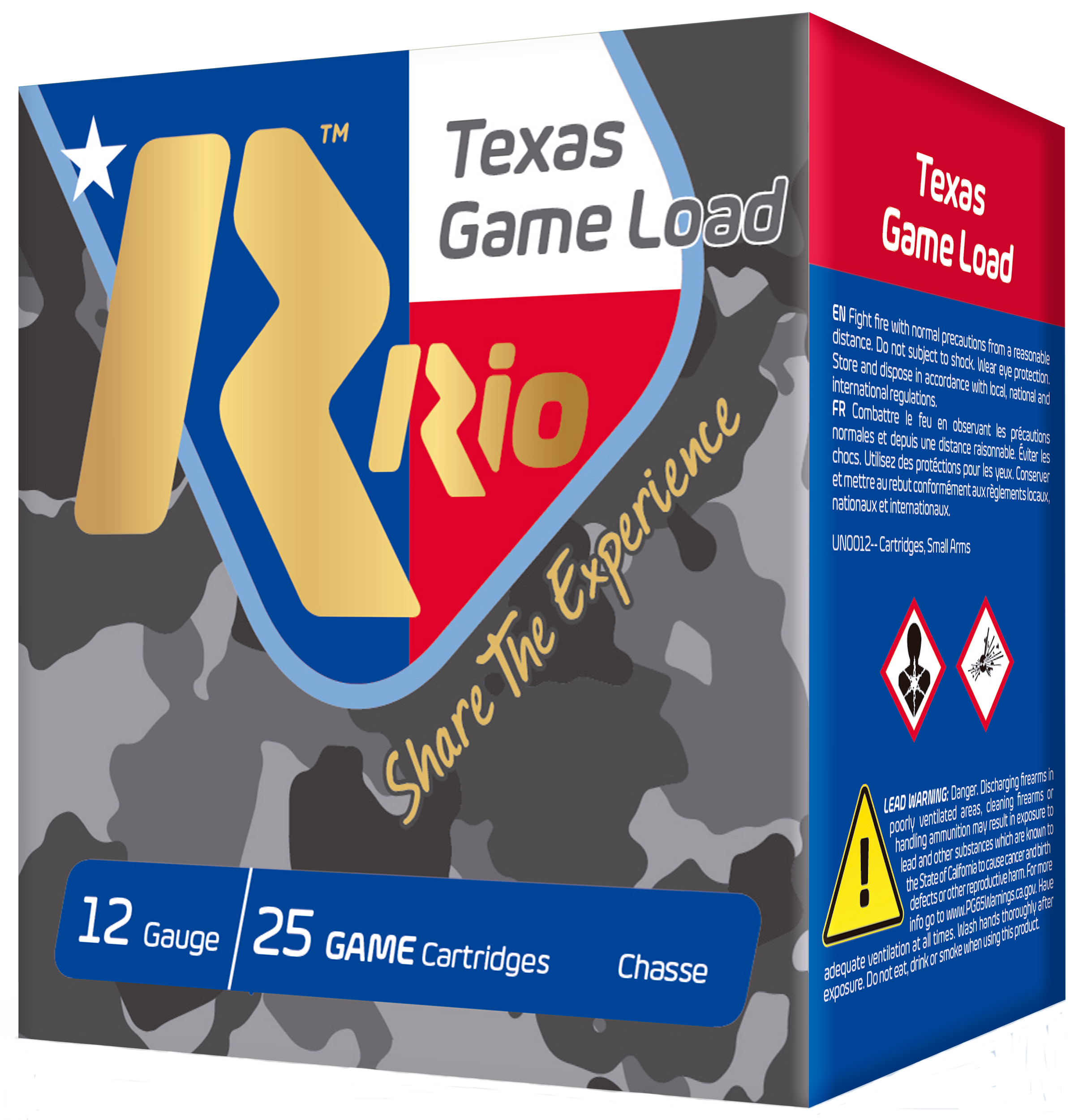 Rio 12 Gauge 2.75 1-1/4 oz 8 Shot 1250 fps Ammo