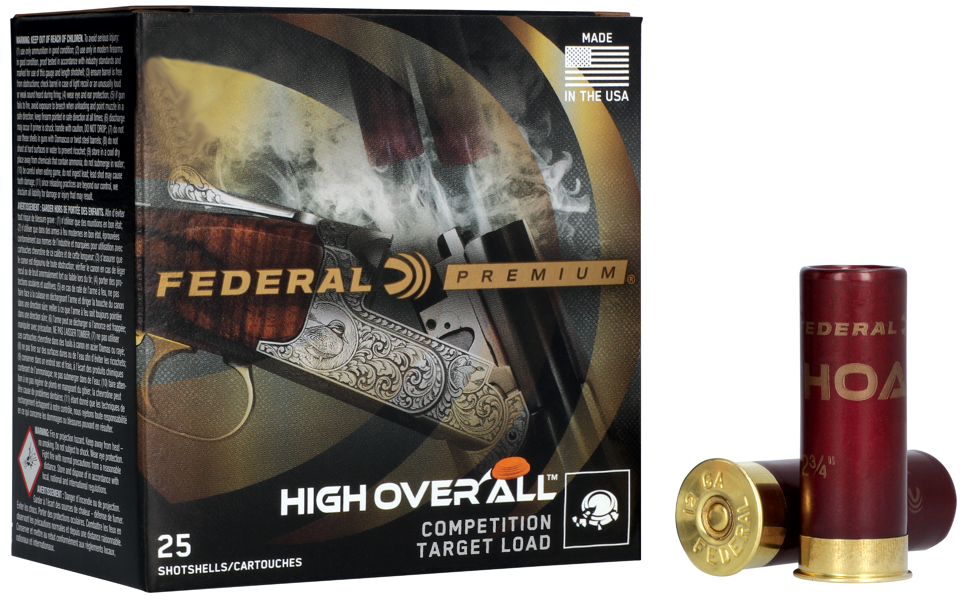 Federal Premium 20 Gauge 2.75 7/8 oz 7.5 Shot Ammo