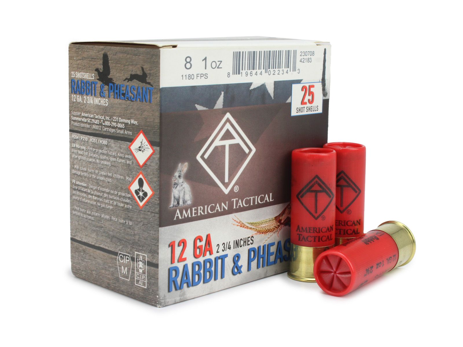 ATI Rabbit & Pheasant 12 Gauge 1 Oz 8 Shot