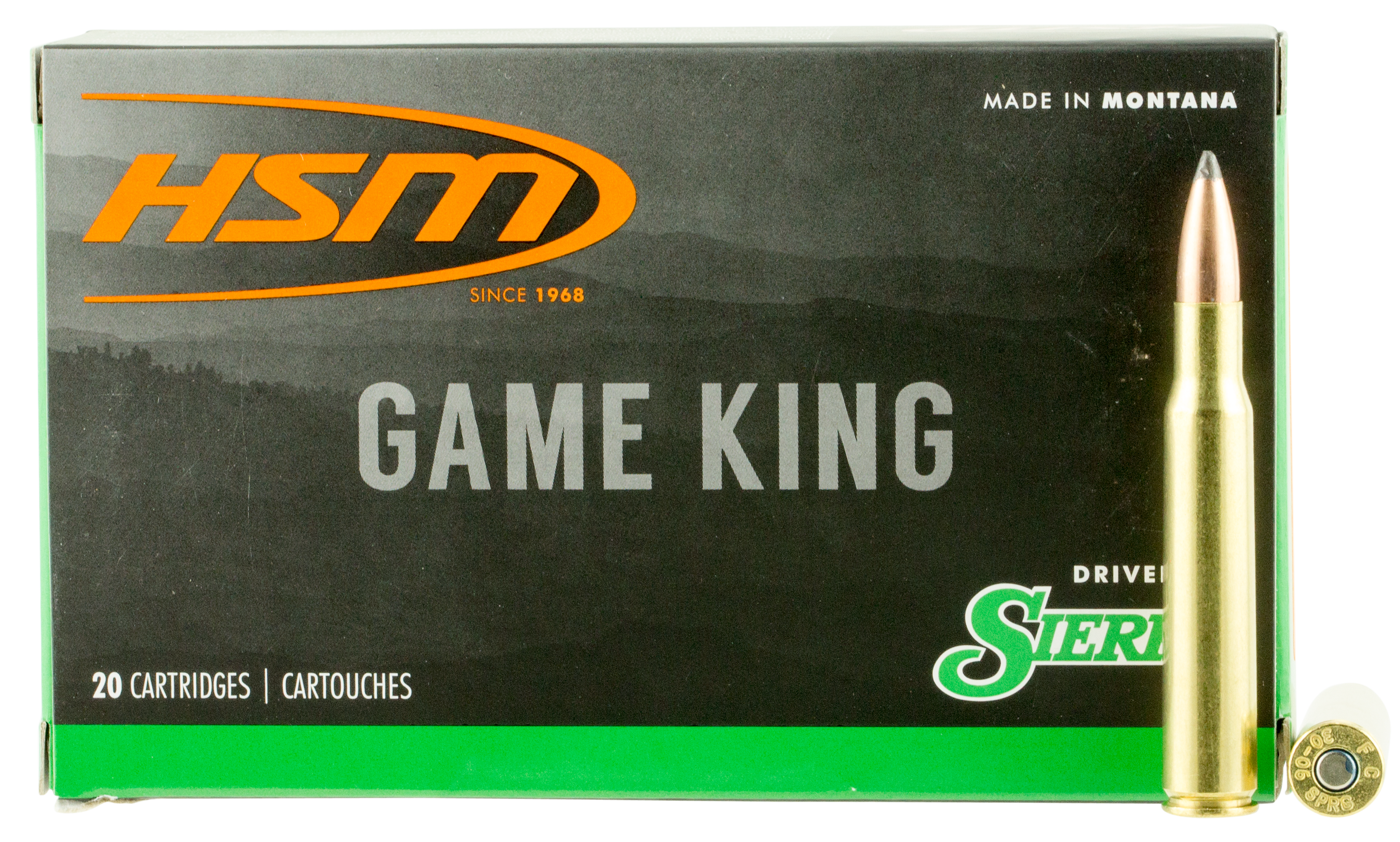 Hunting Shack Munitions (HSM) Hsm Game King 300 Win Mag 200 Gr Sierra GameKing Spitzer Boat Tail Ammo
