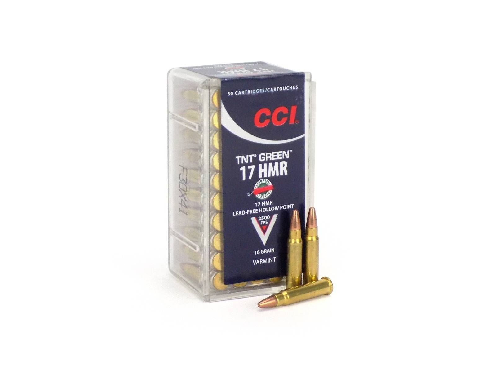 CCI 17 HMR 16 Grain Lead-Free HP