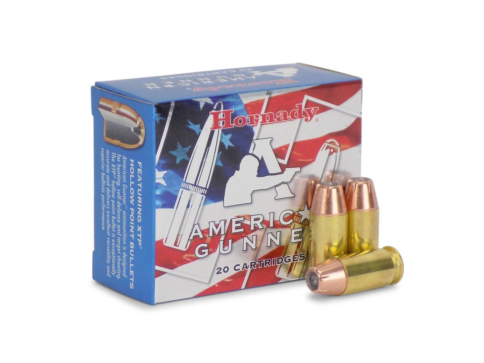 Hornady American Gunner 45 ACP Subsonic 185 Gr XTP