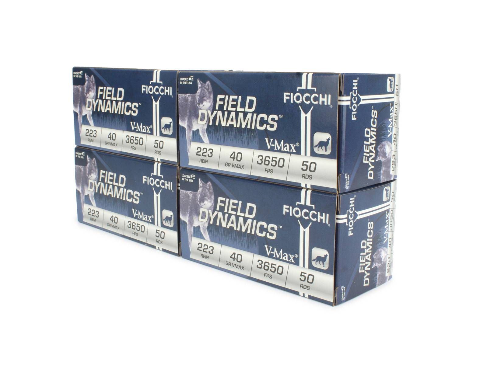 Fiocchi Fiocchi Field Dynamics 223 Remington 40 Gr V-Max (Range Bundle)