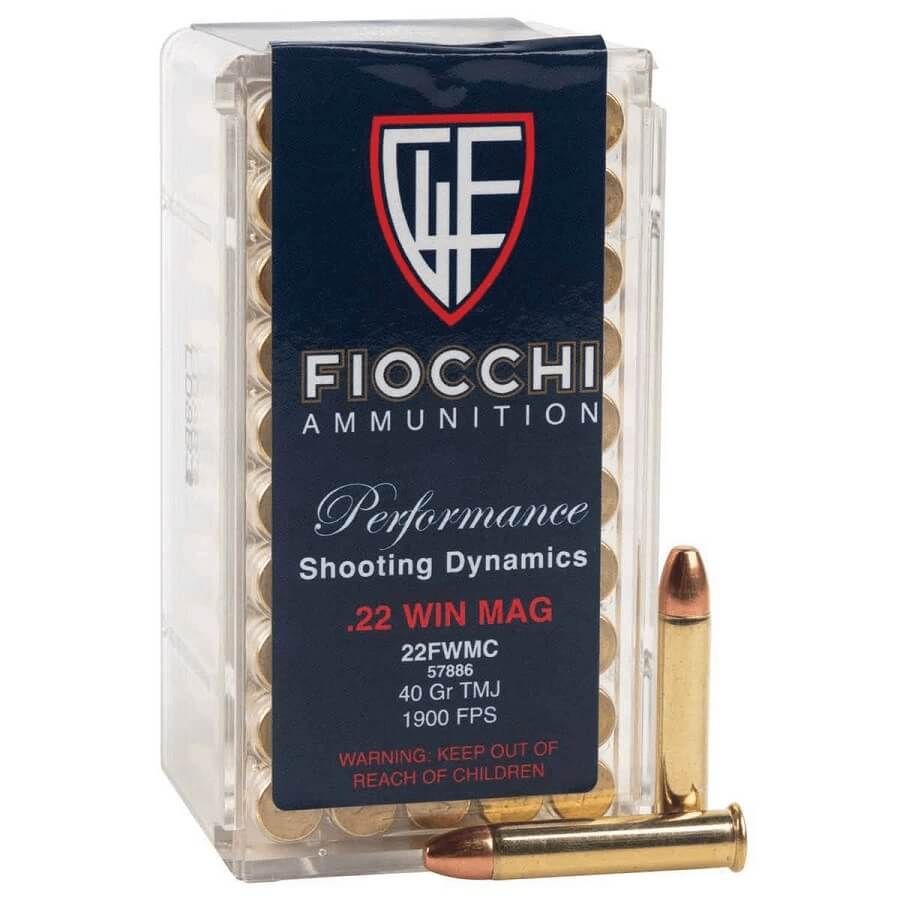 Fiocchi Fiocchi .22 Mag 40 Grain TMJ