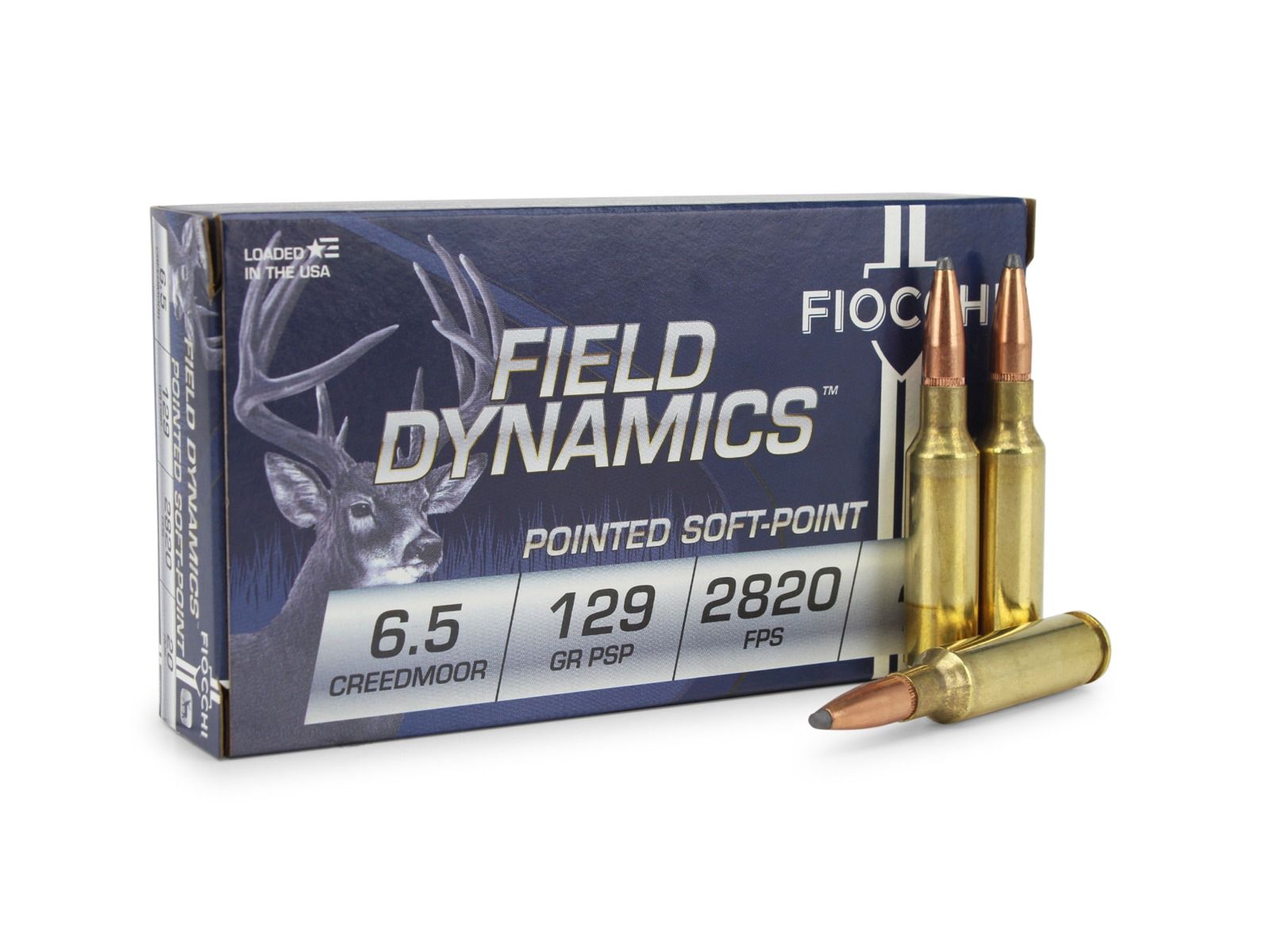 Fiocchi Field Dynamics 6.5 Creedmoor PSP Ammo | Ammunition Depot