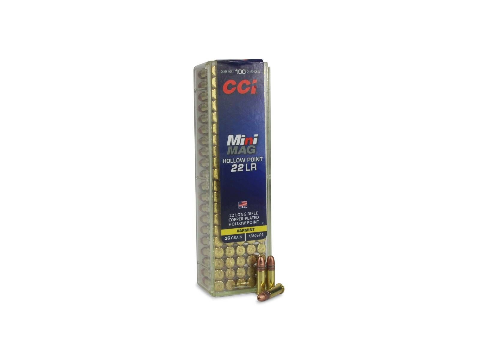 CCI CCI Mini Mag 22 LR 36 Grain Hollow Point