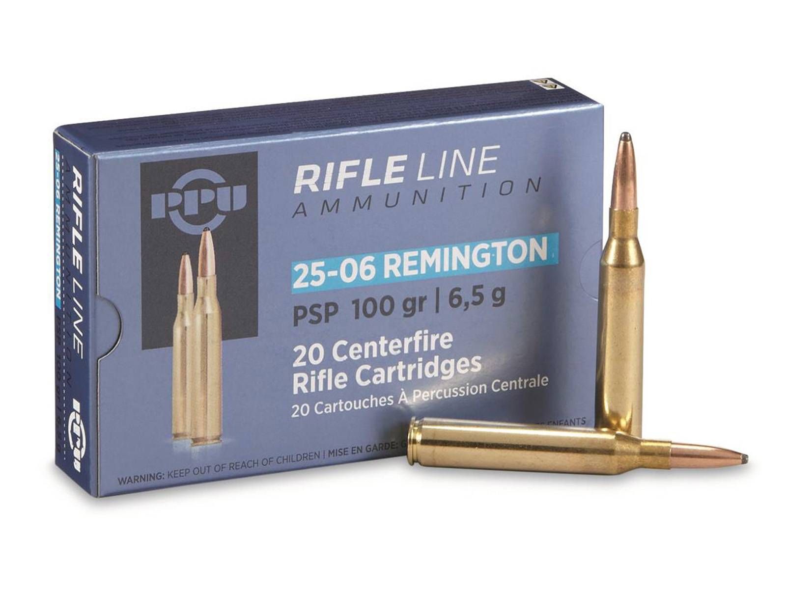PPU (Prvi Partizan) PPU 25-06 Remington 100 Grain PSP