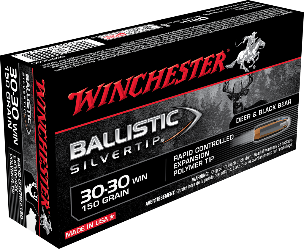 Winchester Winchester Ballistic Silvertip 30-30 Winchester 150 Grain Rapid Controlled Expansion Polymer Tip