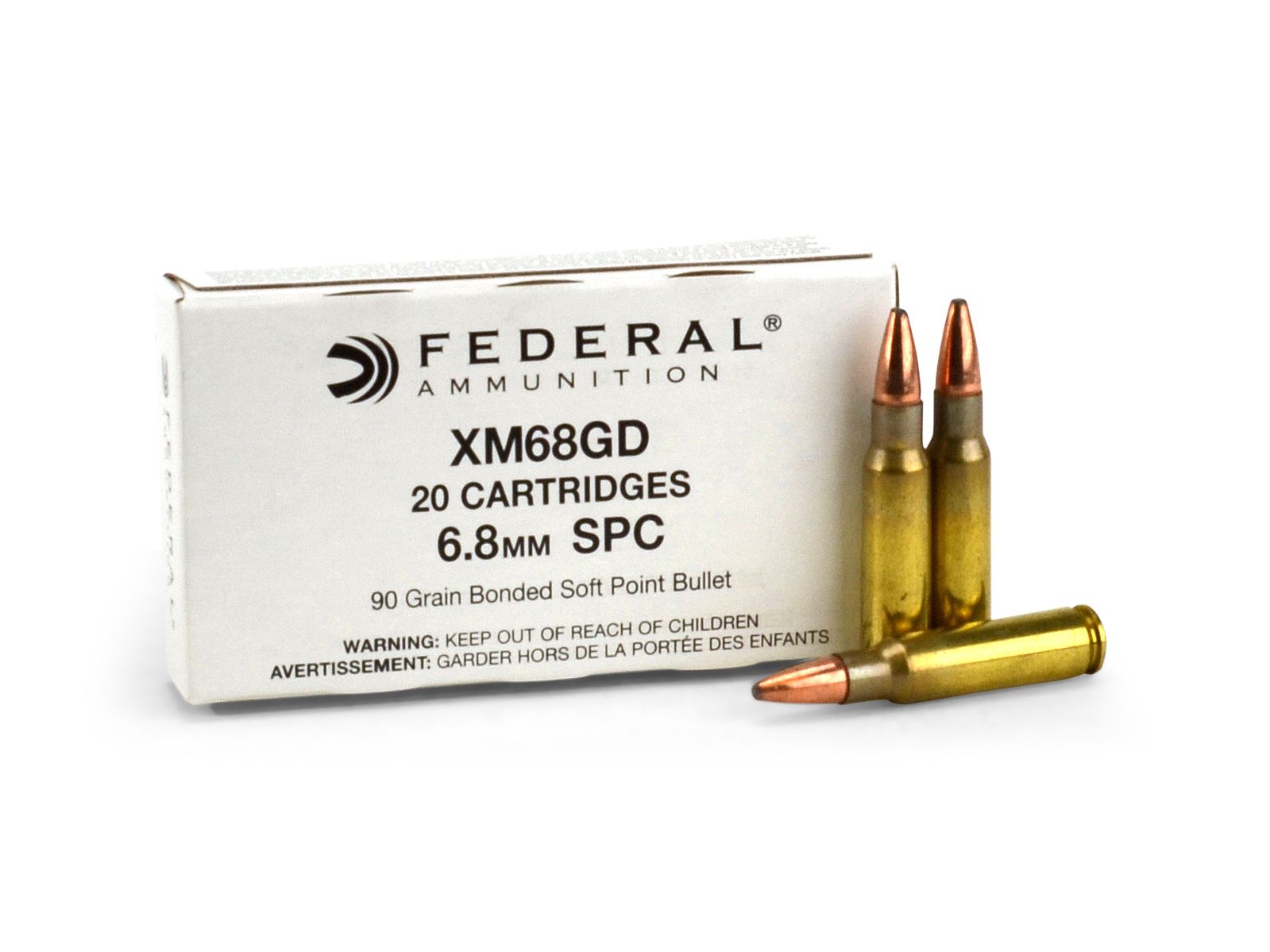 Federal 6.8 SPC 90 Grain Gold Dot BSP | 6.8 SPC Ammo For Sale