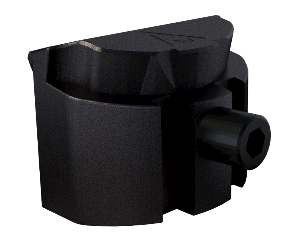 Rival Arms RA75G111A Grip Plug Compatible For Glock Gen4 except 364243 Black Anodized Aluminum
