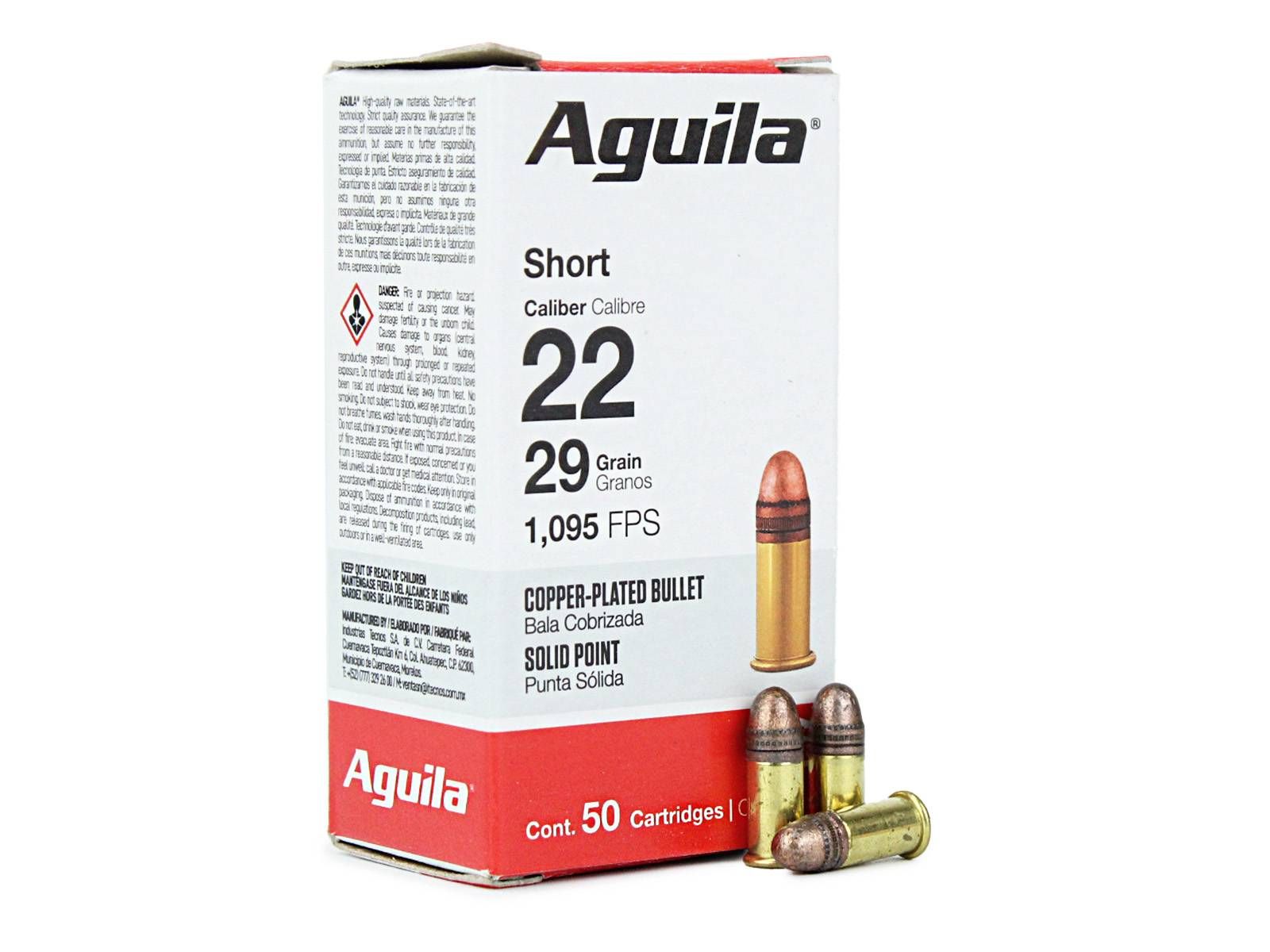 Aguila Super Extra .22 Short 29 Gr CPSP | Ammunition Depot