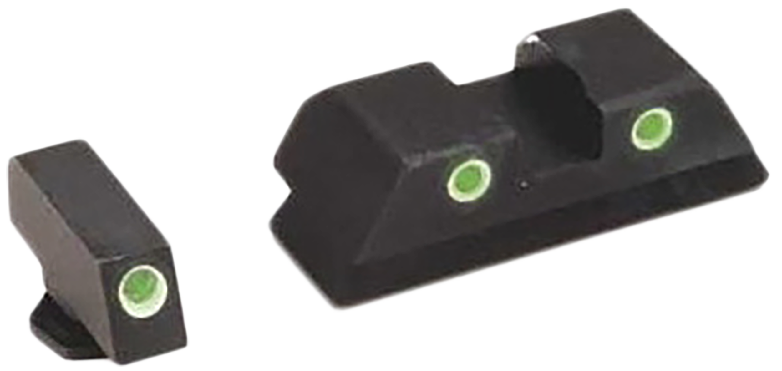 AmeriGlo Ameriglo Classic Green Tritium Sight Set for Glock Gen 1-4 9mm/.40/.380, Gen 5 10mm/.45