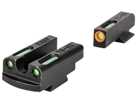 Kimber Micro 9 Truglo TFX Pro Sights Green Fiber Optic Set