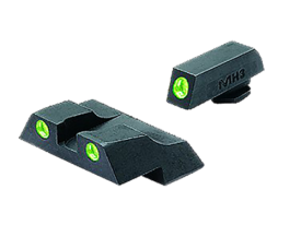 Meprolight TruDot Night Sight Set for Glock 26/27 Tritium Green