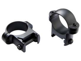 Burris Zee Rings 30mm High Steel Rings Matte Black