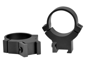 Warne 1'' High (1.025'') Dovetail Rings, Black