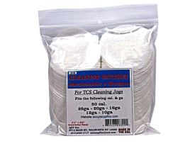TCS Cleaning Patches - 50 Caliber Muzzleloader & 12 Gauge Compatible