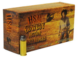 Hsm Cowboy Action 38-40 Win 180 Gr Round Nose Flat Point (Box)