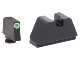 AmeriGlo Optic Compatible Sight Set Glock 2XL Green Tritium