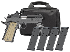 Springfield Armory® - PO9228AOSPAC - 1911 Operator AOS .45 ACP 4.25" Semi Auto 8+1 Black Pistol