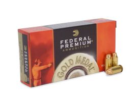 Federal Premium Gold Medal 45 ACP 185 Gr Semi-Wadcutter FMJ