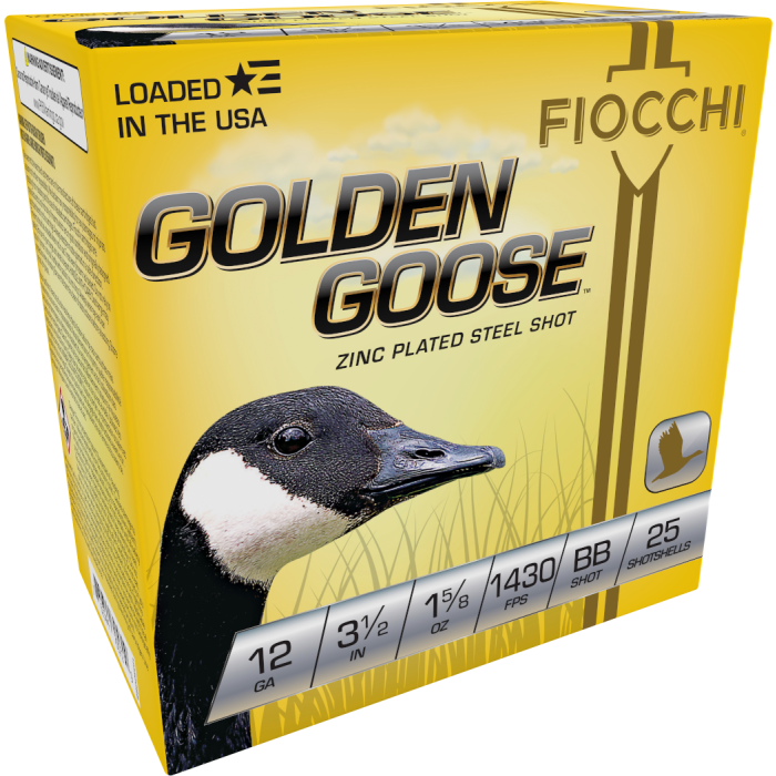 Fiocchi Golden Goose 12 Gauge 3.50 1 5/8 oz BB Shot