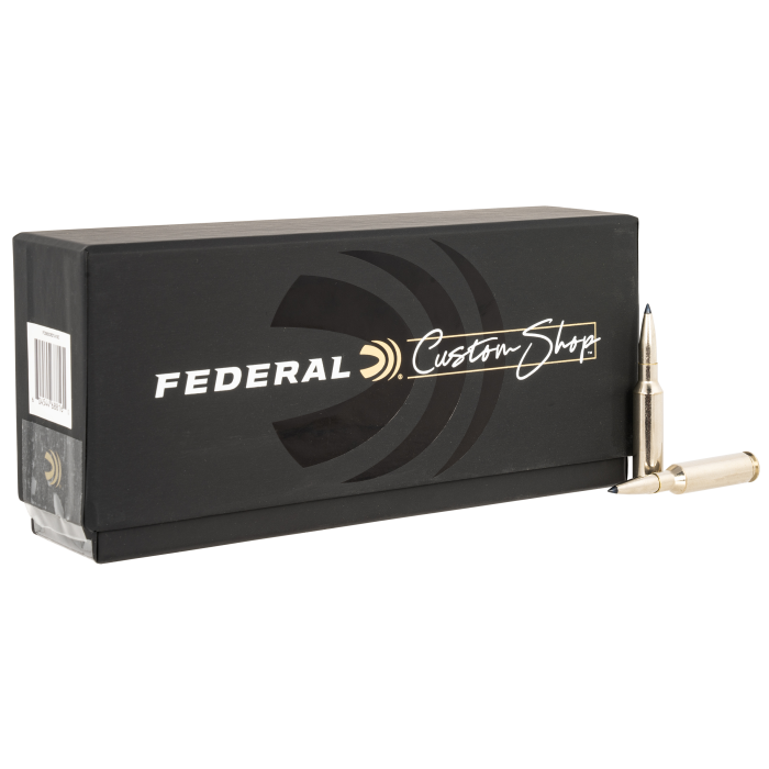 Federal Custom Rifle Ammo 6.5 Creedmoor 130 Grain Terminal Ascent
