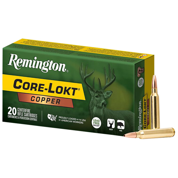 Remington Core-lokt 300 Win Mag 180 Grain Copper Hollow Point
