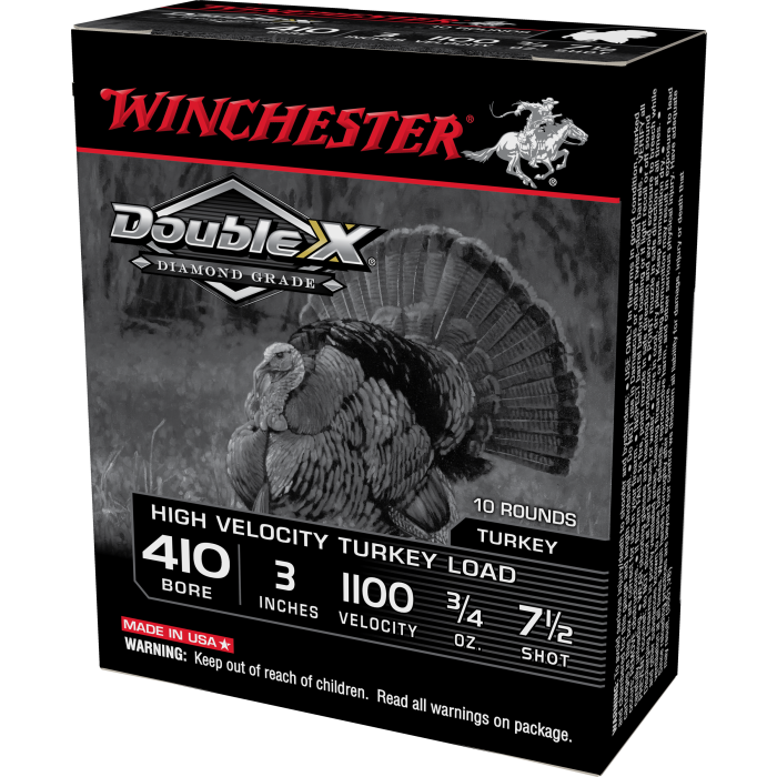 Winchester Double-X 410 Gauge 3 3/4oz 7.5 Shot Winchester Double-X 410 Gauge 3 3/4oz 7.5 Shot