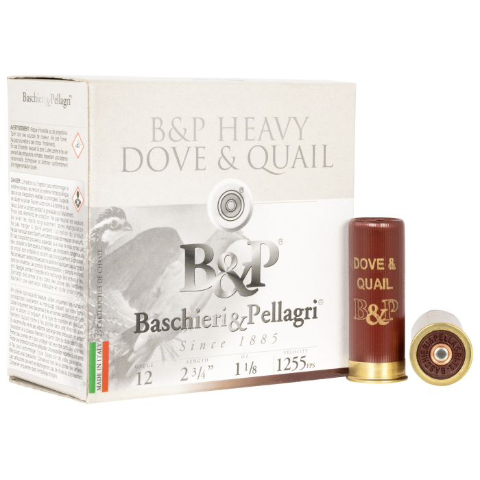 B&P 12 Gauge 2.75 1-1/8 oz 6 Shot